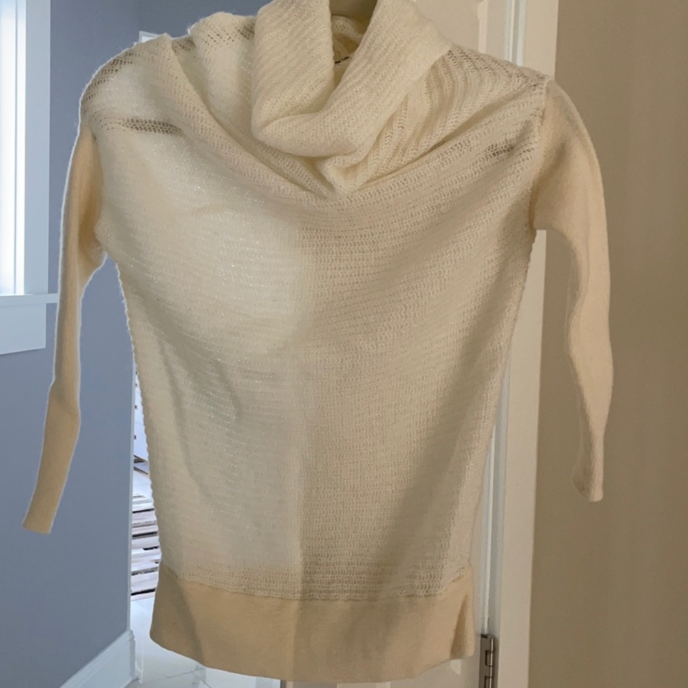 Cream sweater